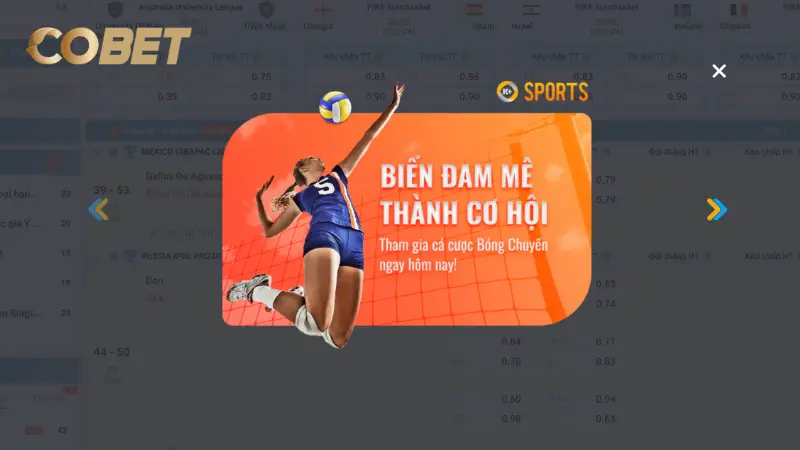 Cobet - Nền tảng cá cược thể thao đáng tin cậy cho người chơi hiện đại