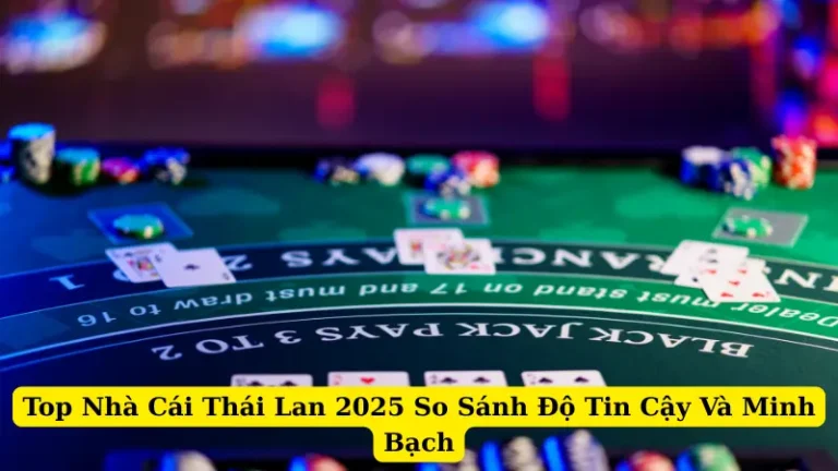 Top Nhà Cái Thái Lan 2025 So Sánh Độ Tin Cậy Và Minh Bạch